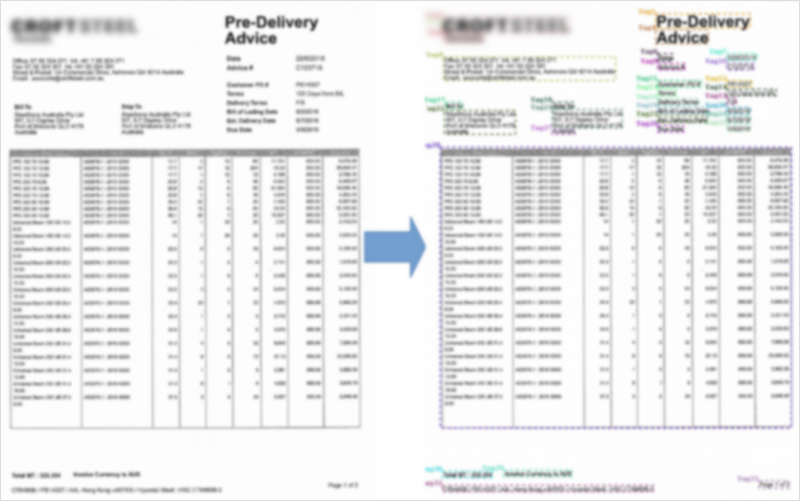 How to separate sentences in invoices automatically (auto segmentation)